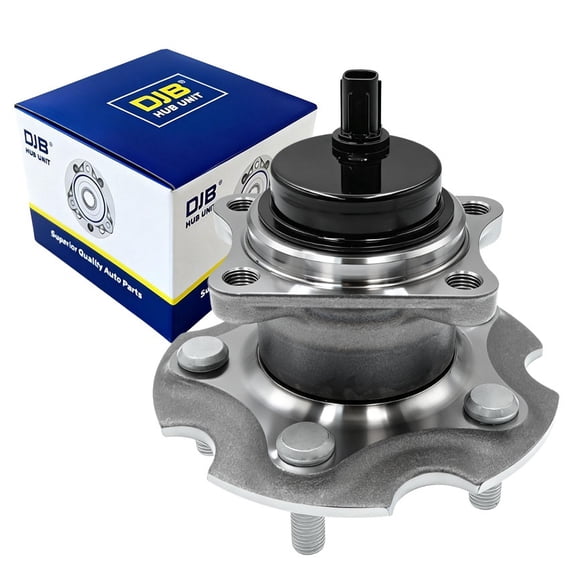 DJB 512372 FWD Rear Wheel Hub & Bearing Assembly Fits for 2010-2012 Lexus HS250H, 2015-2017 NX200t, 2018-2019 NX300, for 2017-2018 Toyota Corolla IM, 2006-2018 RAV4, 2011-2016 Scion TC/iM, 5 Lugs