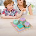 thumbnail image 2 of TISHITA EducationalStacking Toys Stack Geometric Board Blocks for Young Children Column, 2 of 8
