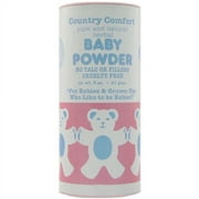 Country Comfort Pure And Natural Herbal Baby Powder, No Talc, 3 Oz