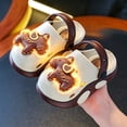 thumbnail image 2 of Kids' Boys Girls LED Light up Clogs Cute Cartoon Slippers Toddlers Slip on Indoor Outdoor Beach Sandals Non Slip Slides 6 Toddler, 2 of 6