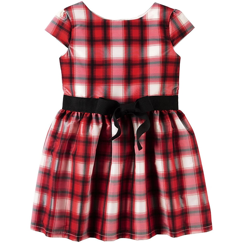 little girls tartan dress