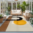 thumbnail image 2 of 5'x7' Area Rugs, Modern Boho Indoor Outdoor Area Rug for Living Room Bedroom, Geometric Abstract Art Washable Bathroom Rugs Kitchen Floor Carpet Mats Home Decor Aesthetic, 2 of 8