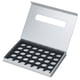 thumbnail image 1 of Caja organizadora de almacenamiento de papel, contenedor para guardar frascos, soporte para herramientas de uñas, caja vacía con forma de libro., 1 of 7