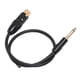thumbnail image 1 of Cable XLR Hembra A Macho Mono De 6,35 Mm, Cable De Micrófono Hembra XLR Multiusos Carcasa De aleación De Zinc De 50 Cm De Longitud Para Micrófonos, 1 of 7