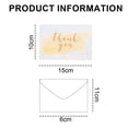 thumbnail image 2 of ¡Tarjetas de agradecimiento doradas y acuarelas para notas de agradecimiento! Juego a granel de 30 tarjetas en blanco con sobres para tarjetas de notas de Baby Shower, 2 of 5