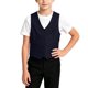thumbnail image 4 of Odeerbi Chaqueta de Traje de Niños Con Cuello En V Chaqueta de Botón Con Bolsillos Chaqueta de Vestido Formal Para La Fiesta de Boda, 4 of 7