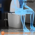 thumbnail image 6 of DV-1S0336 DeerValley Smart Toilet With Foam Shield, Heated Seat, ADA Height & Zero Pressure Flush – Space-Saving Bidet Toilet For Everyday Comfort, 6 of 18