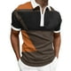 thumbnail image 1 of Playeras De Compresión Para Hombre, Camiseta Estampada De Manga Corta Con Solapa Y Cremallera A La Moda Para Primavera Y Verano, Top, 1 of 5