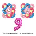 thumbnail image 1 of Decoraciones para fiestas de cumpleaños, decoración para fiestas temáticas de Sanrio Hello Kitty Kuromi, decoración para celebraciones, regalo de cumpleaños, suministros para decoración de fiestas, 1 of 3