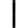 thumbnail image 5 of Ekena Millwork 1 1/2"W x 10"D x 12"H Orleans Wrought Iron Bracket, (Single center brace), Antiqued Warm Silver, 5 of 8