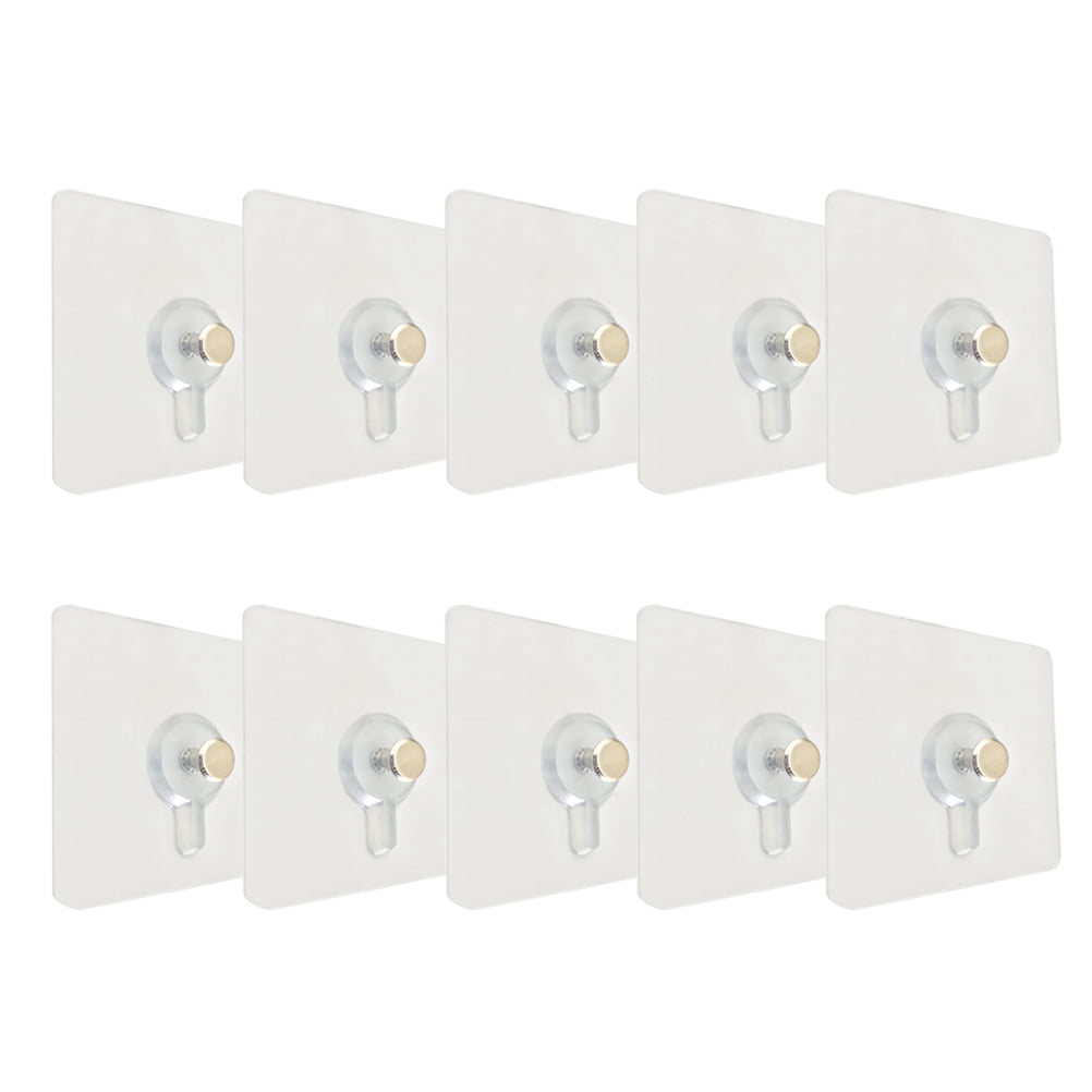 Amazon.com: 20PCS White Powerful Concrete Hard Wall Drywall Picture Hooks  Non-Trace Hanging Hook Traceless Nail Plastic Wall Hook for Picture Photo  Frame Clock Hangers(5cm/1.97 Length) : Tools & Home Improvement