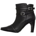 thumbnail image 1 of Stefanie Boots Black Genuine Leather D83558, 1 of 1