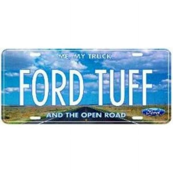 Ford Tuff License Plate