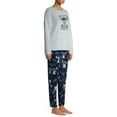thumbnail image 3 of Women's and Women's Plus Plush PJ Set - Stitch, 3 of 6