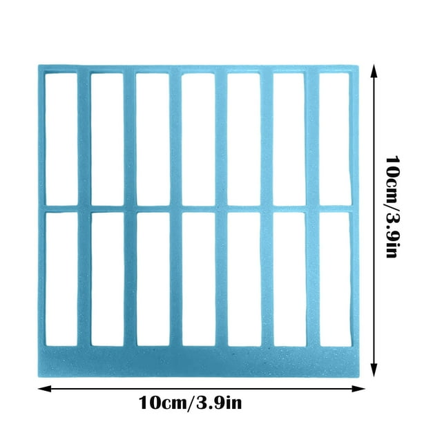 JJKBVCLO 3D Printed Painting Ruler Grid Tool Art Ruler Measuring Tool For Art Creation Precise Dot Drilling Craft Projects With Square And Multiple Rectangle Grids