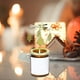 thumbnail image 5 of mfyjkho Farol giratorio de acero inoxidable para aromaterapia, portavelas giratorio de aire para cenas románticas, decoración de mesa navideña, 7,4 cm de diámetro, 1 unidad, 5 of 6