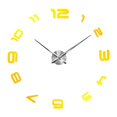thumbnail image 3 of Reloj de pared 3D DIY, reloj de pared sin marco acrílico moderno decoración para hogar DIY para sala de dormitorio 14 Macarena Reloj de pared decorativo de cuarzo, 3 of 5