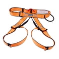 thumbnail image 4 of Arnés de grueso Cintura 661lbs Cinturón de seguridad Más naranja SM SunniMix arnés de escalada en roca, 4 of 8