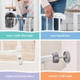thumbnail image 4 of Regalo Easy Step Baby Safety Gate, Fits 29-38.5", White, 4 of 11