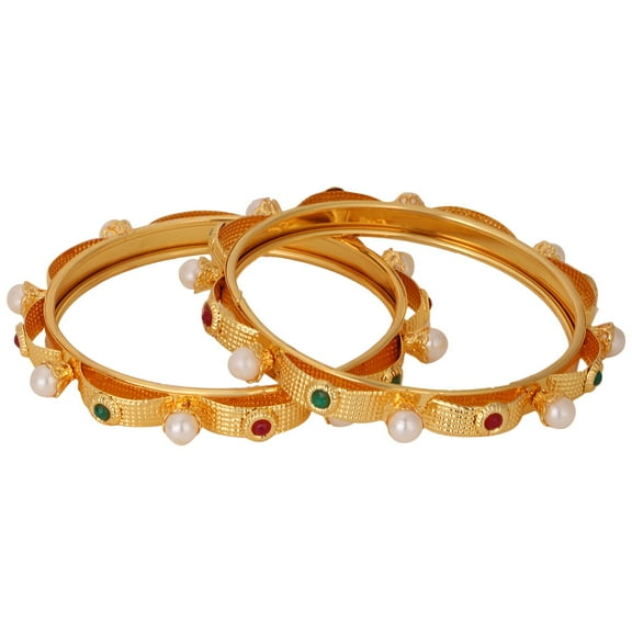 Efulgenz Indian Bangles Bollywood Traditional Ethnic Faux Rhinestone Bangle Bracelets Bridal Wedding Jewelry for Women