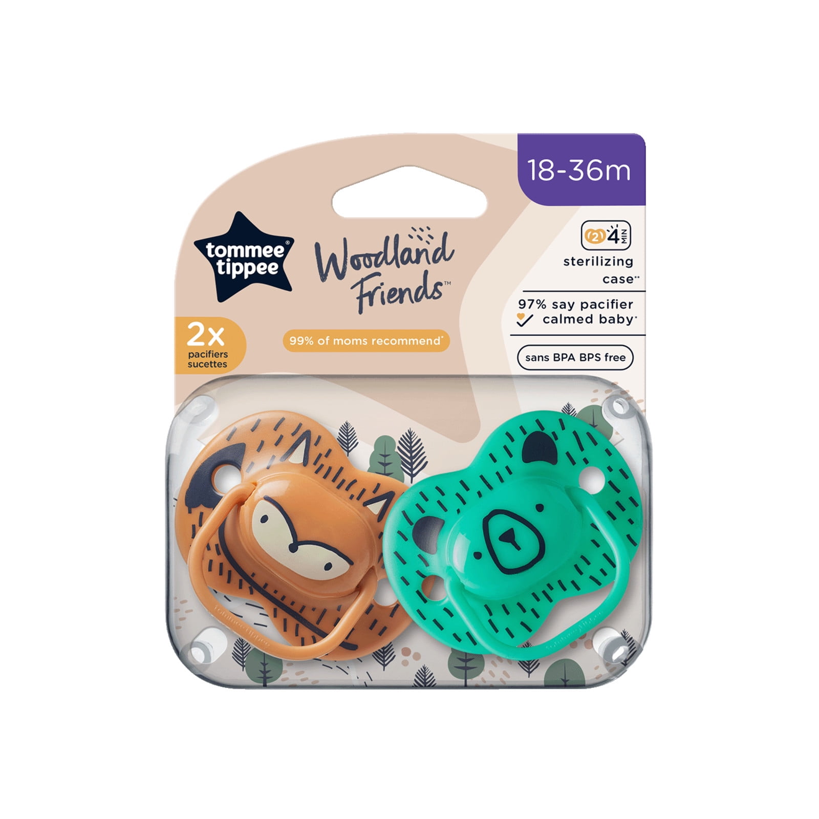 Tommee Tippee Ciuccio Night Time 2 Unità Multicolor | Kidinn - Foto 9