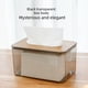 thumbnail image 3 of Caja de pañuelos transparente creativa simple para el hogar, sala de estar, mesa de café, escritorio, caja de pañuelos, restaurante, hotel, caja de almacenamiento, 3 of 4