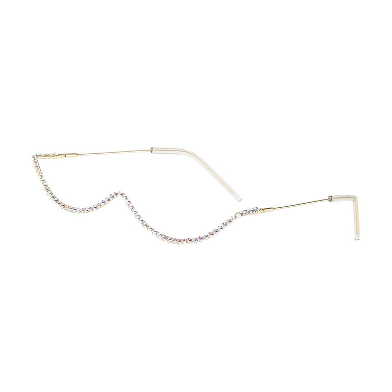 Granny Specs Round Gold Frame No Lens Granny Specs Round Gold Frame No Lens