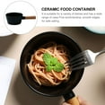 thumbnail image 4 of 1Pc Simple Ceramic Rice Noodle Bowl Fashion Ceramic Soup Bowl Food Container, 4 of 8