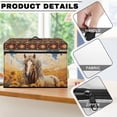 thumbnail image 6 of SEANATIVE Aztec Southwest Sewing Machine Cover Protective Cover with Top Handle Sunflower Horse Stain Resistant Dust Cover Compatible with Most Standard Sewing Machines, 6 of 7