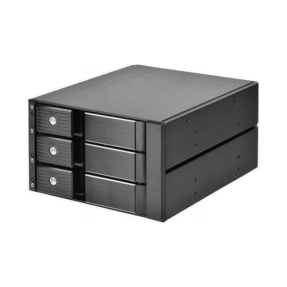 Aluminum case for Raspberry Pi 3B /3B/2B/1B  version, best cooling heatsink and thermal pad, black