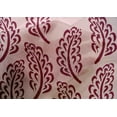 thumbnail image 4 of oneOone Cotton Silk Dark Magenta Fabric Leaves Block Quilting Supplies Print Sewing Fabric By The Yard 42 Inch Wide, 4 of 4