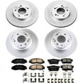 thumbnail image 2 of PowerStop Front and Rear Geomet Coated Brake Rotor and Pad Kit Fits: ACURA HONDA ISUZU Select Models CRK705, 2 of 5