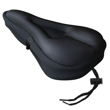 VicTsing Extra Soft Gel Bicycle Seat Cushion, Bike Saddle Cushion with Water and Dust Resistant Cover (Best Bike Seat Cushion)