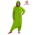 thumbnail image 2 of Adult Ghostbusters Slimer Costume Onesie, 2 of 5