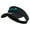 Black, variant on Lucky Dublin Embroidered Cotton Twill Sun Visor - Khaki OSFM
