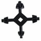 thumbnail image 4 of Fiudx Llave de Mandril Universal 4 En 1, Compatible con Varios Tamaños de 6 Mm, 9 Mm, 10 Mm y 13 Mm, Diseño Duradero de Aluminio, Accesorio para Herramientas Eléctricas, Proyectos de Perforación de B, 4 of 7