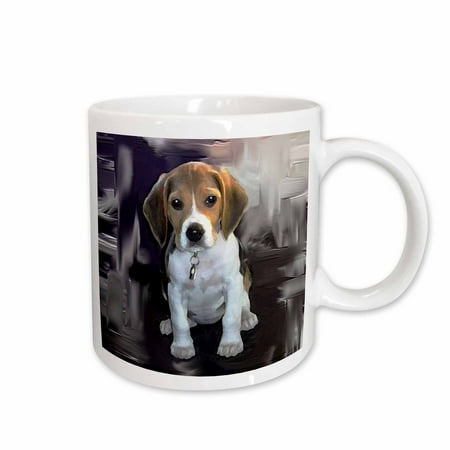 

3dRose Beagle Ceramic Mug 15-ounce