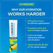 Liquid I.V.® Lemon Lime Hydration Multiplier® Sugar-Free Electrolyte Powder Drink Mix, 12 Count Packets