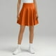thumbnail image 2 of Falda midi plisada de corte A para mujer: falda media de 45 cm de poliéster y spandex, no transparente, versátil para todas las ocasiones, tallas S-XXXXL, 2 of 5
