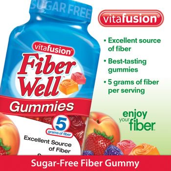 vitafusion Fiber Gummies, 220 Count 'Sugar Free'