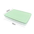 thumbnail image 1 of Contenedores Caja de almacenamiento de huevos de 24 rejillas Soporte para huevos de albóndigas de refrigerador (verde claro) Ehuebsd Libre de BPA, 1 of 7