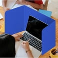 thumbnail image 5 of 4Pcs Classroom Privacy Shields Desk Dividers for Student Desks - Assorted Colors Easy to Clean Sneeze Guard Folder Board Study Carrel - Divider Shield Classroom Materials for School Teachers, 5 of 9