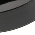 thumbnail image 4 of Black Ceramic Round Compote Planter Modern Decorative Centerpiece Bowl Black 33cm, 4 of 8