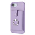 thumbnail image 2 of Dteck Wallet Case for iPhone 16e,Shoockproof Magnetic Closure Card Slot Case with 360°Rotating Kickstand Lightweight Leather Back Phone Cover for iPhone 16e,Purple, 2 of 9