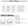thumbnail image 2 of Zpanxa Bras for Women Plus Size Wireless Bra with Wide Adjustable Straps Back Closure Smooth Cups and Front Floral Detail Everyday Wear, 2 of 8