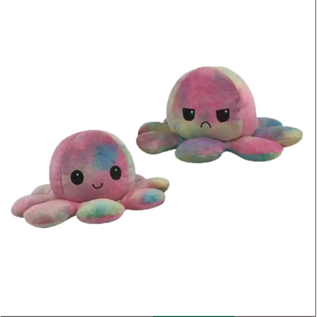 The Original Reversible Plushie Toys, Flip de doble cara Animal de peluche pequeño Flip Doll de doble cara Juguetes lindos Xemadio HMJM076-3