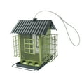 thumbnail image 3 of Comederos para pájaros para decoración exterior Comedero para pájaros para patio, terraza y balcón Verde, 3 of 8