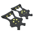thumbnail image 2 of FitBest One Pair Outdoor 10-stud Anti slip Ice Snow Spike Grips Gripper Camping Shoes Covers (M), 2 of 8