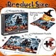 thumbnail image 3 of Puzzle Getatoy Halloween Haunted House, 1000 piezas, más de 3 años, 3 of 9