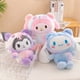 thumbnail image 1 of -muñecos de peluche de Lilo & Stitch para niños, modelos de pareja de dibujos animados, juguetes de peluche de Anime, colgante para bebé, regalo de cumpleaños Kawaii, 20-25cm, 1 of 5